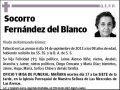 FERNANDEZ DEL BLANCO,SOCORRO