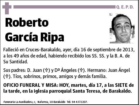 GARCIA RIPA,ROBERTO