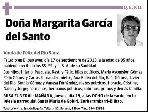 GARCIA DEL SANTO,MARGARITA