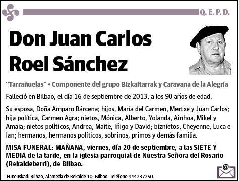 ROEL SANCHEZ,JUAN CARLOS