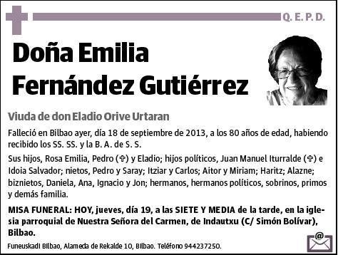 FERNANDEZ GUTIERREZ,EMILIA