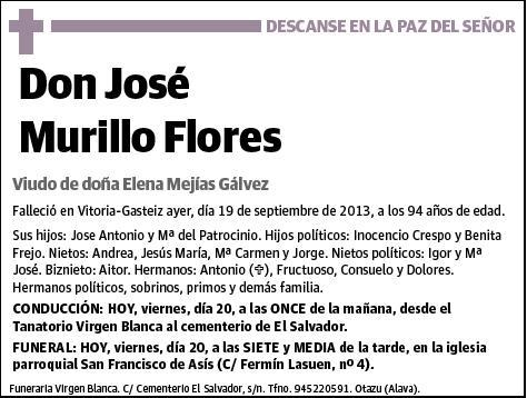 MURILLO FLORES,JOSE