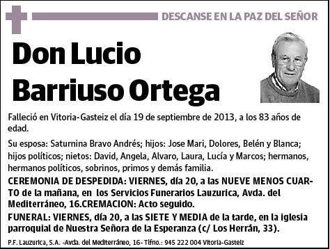 BARRIUSO ORTEGA,LUCIO