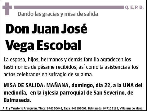 VEGA ESCOBAL,JUAN JOSE