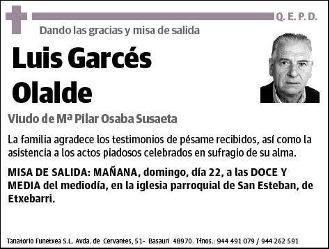 GARCES OLALDE,LUIS