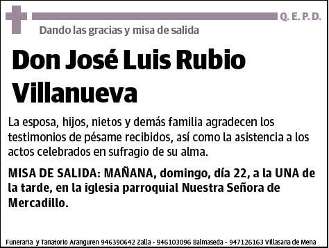 RUBIO VILLANUEVA,JOSE LUIS