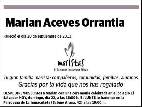 ACEVES ORRANTIA,MARIAN