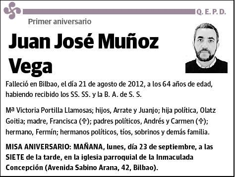 MUÑOZ VEGA,JUAN JOSÉ