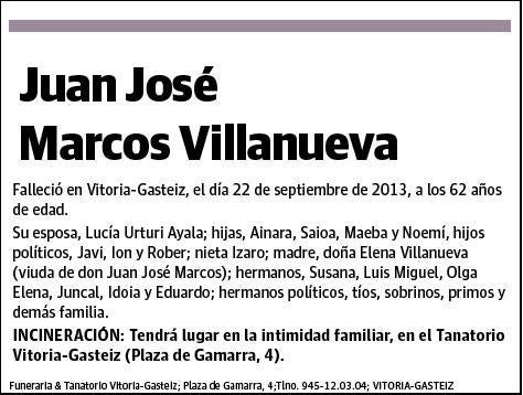 MARCOS VILLANUEVA,JUAN JOSE