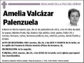 VALCAZAR PALENZUELA,AMELIA