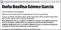GOMEZ GARCIA,BASILISA