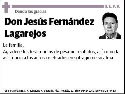 FERNANDEZ LAGAREJOS,JESUS