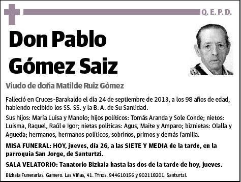 GOMEZ SAIZ,PABLO