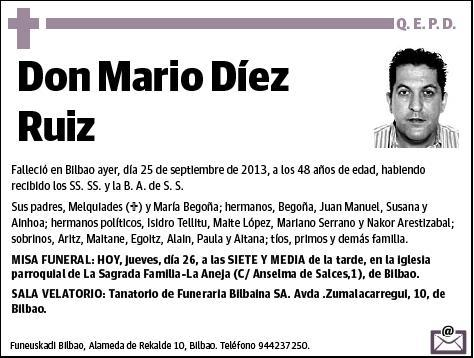 DIEZ RUIZ,MARIO