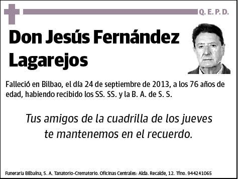 FERNANDEZ LAGAREJOS,JESUS