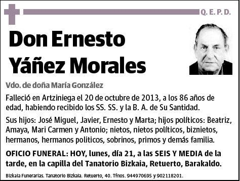 YAÑEZ MORALES,ERNESTO