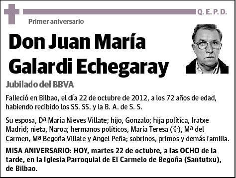 GALARDI ECHEGARAY,JUAN MARÍA