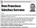 SANCHEZ SERRANO,FRANCISCO
