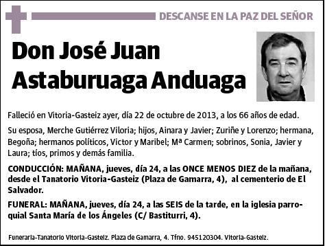 ASTABURUAGA ANDUAGA,JOSE JUAN