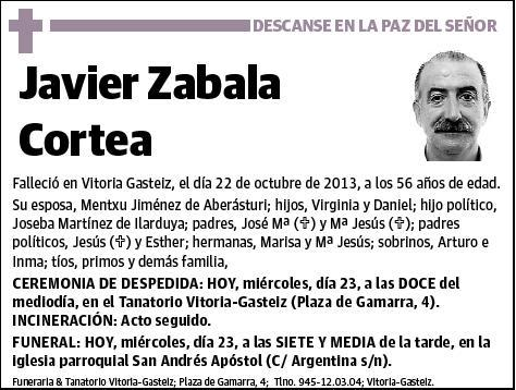 ZABALA CORTEA,JAVIER