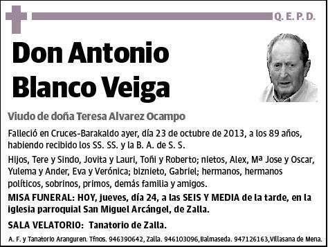 BLANCO VEIGA,ANTONIO