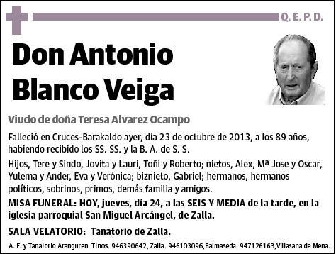 BLANCO VEIGA,ANTONIO