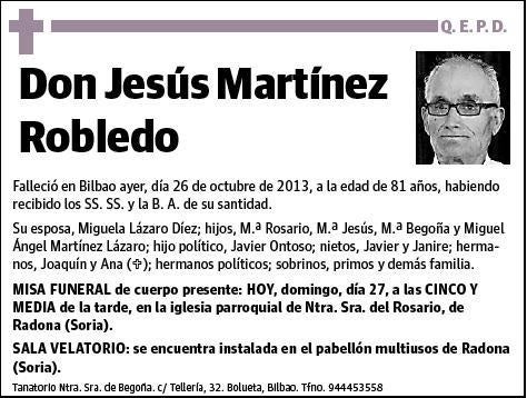 MARTINEZ ROBLEDO,JESUS