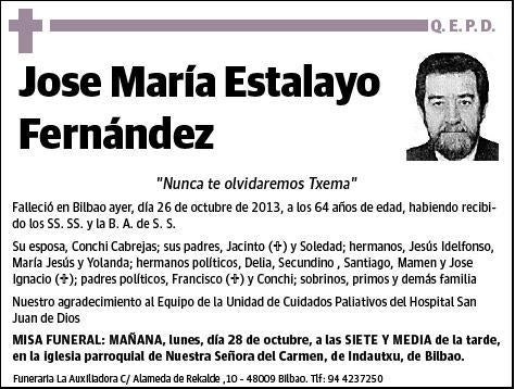 ESTALAYO FERNANDEZ,JOSE MARIA