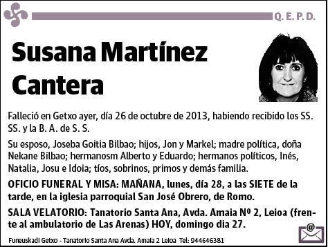 MARTINEZ CANTERA,SUSANA