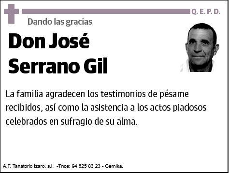 SERRANO GIL,JOSE