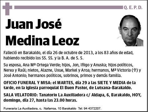 MEDINA LEOZ,JUAN JOSE