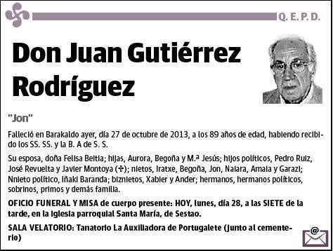 GUTIERREZ RODRIGUEZ,JUAN