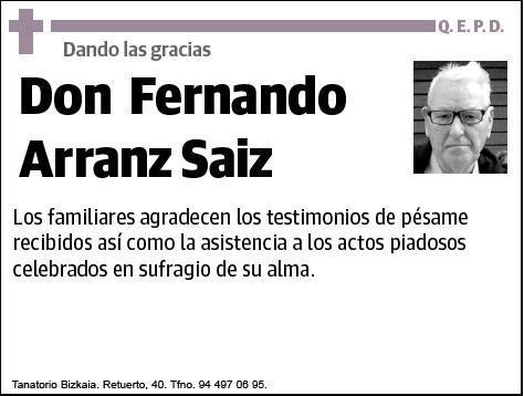 ARRANZ SAIZ,FERNANDO