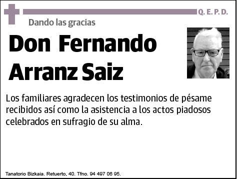 ARRANZ SAIZ,FERNANDO