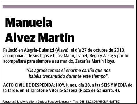 ALVEZ MARTIN,MANUELA