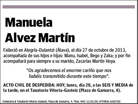 ALVEZ MARTIN,MANUELA