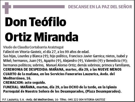 ORTIZ MIRANDA,TEOFILO