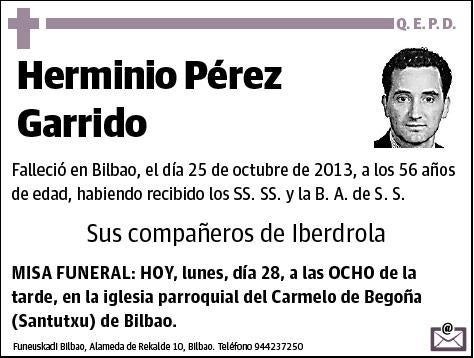 PEREZ GARRIDO,HERMINIO