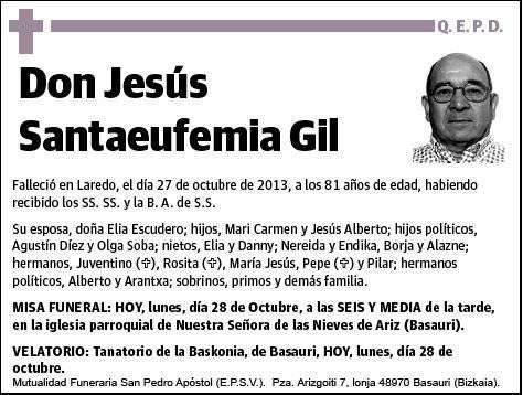 SANTAEUFEMIA GIL,JESUS