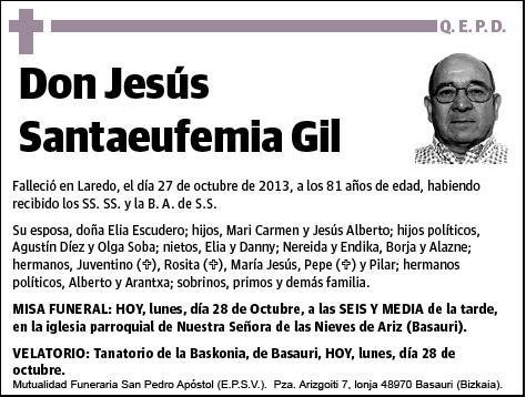 SANTAEUFEMIA GIL,JESUS