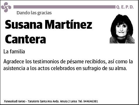 MARTINEZ CANTERA,SUSANA