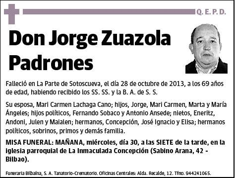 ZUAZOLA PADRONES,JORGE