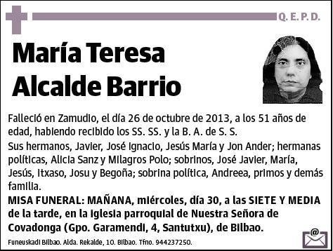 ALCALDE BARRIO,MARIA TERESA