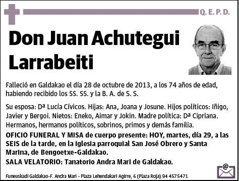 ACHUTEGUI LARRABEITI,JUAN