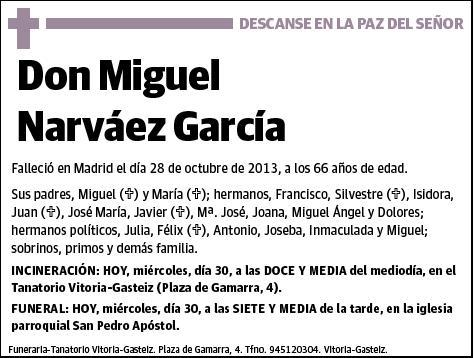 NARVAEZ GARCIA,MIGUEL