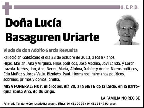 BASAGUREN URIARTE,LUCIA