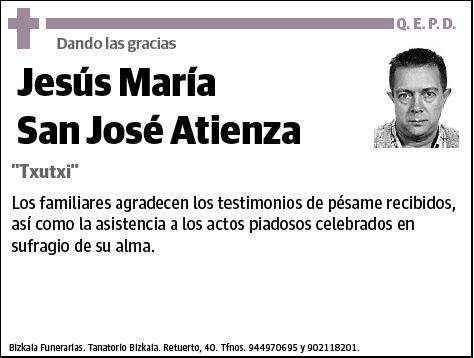 SAN JOSE ATIENDA,JESUS MARIA