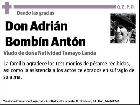 BOMBIN ANTON,ADRIAN