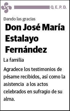 ESTALAYO FERANDEZ,JOSE MARIA