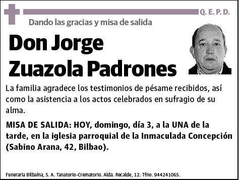 ZUAZOLA PADRONES,JORGE